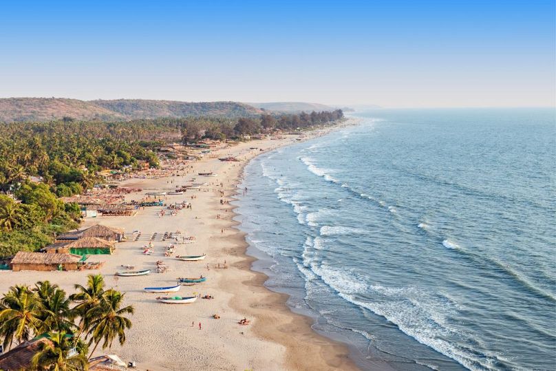 Goa is well known for its laid-back beaches and secluded coves
