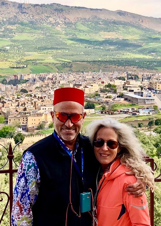 Az Antonucci házaspár Marokkóban
