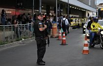 Τεράστια κινητοποίηση από τις αστυνομικές αρχές στο σταθμό Sao Cristovao