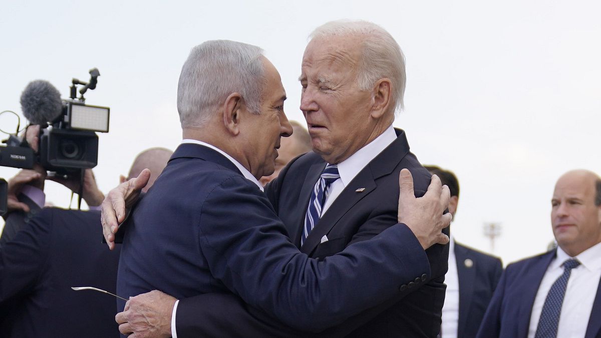 الرئيس جو بايدن يستقبل رئيس الوزراء الإسرائيلي بنيامين نتنياهو