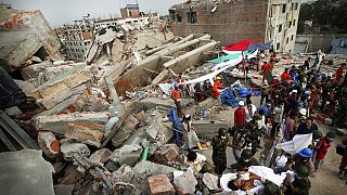 A garment factory near Dhaka, Bangladesh, collapsed in 2013