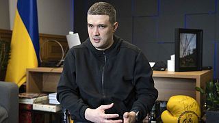 Mykhailo Fedorov, 33 ans, ancien expert en marketing numérique devenu vice-premier ministre ukrainien chargé du numérique.