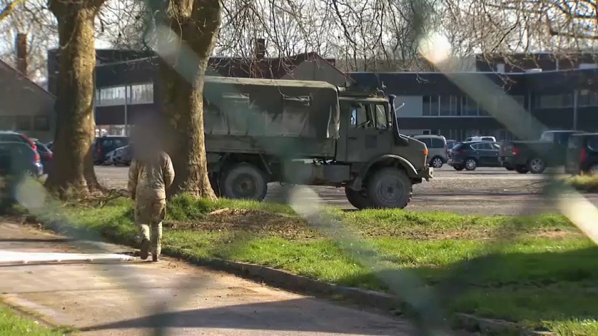 ثكنة عسكرية في بلجيكا