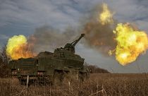 Ukrainian 152 mm self-propelled howitzer Dana