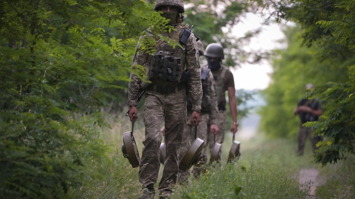 قوات خاصة أوكرانية في دونتسك. 2022/06/14