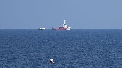 Le bateau de l'ONG Open Arms arrive à Gaza le 15.03.2024