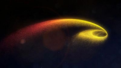 لحظه بلعیده شدن ستاره توسط سیاه‌چاله