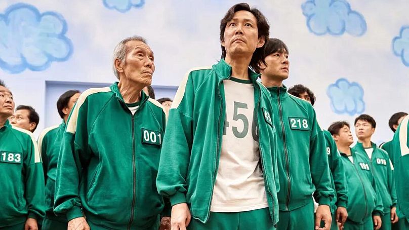 O Yeong-su (left) in Season 1 of Squid Game