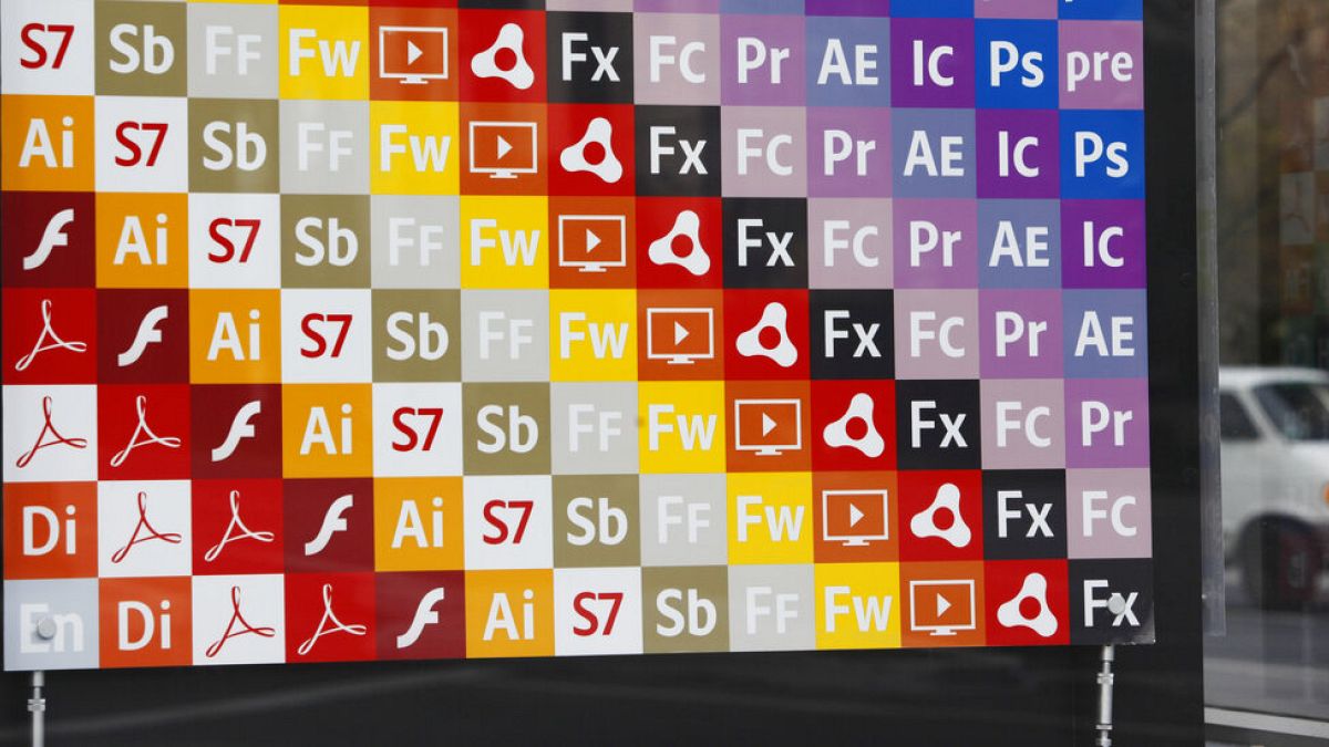 Adobe shares plunge on downbeat forecast and competition worries thumbnail