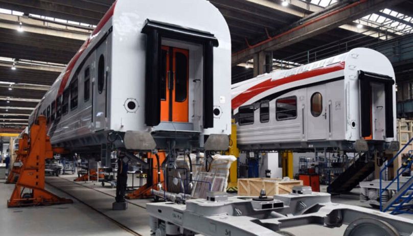 A Dunakeszi Járműjavítóban készülnek a vasúti kocsik egyiptomi megrendelésre