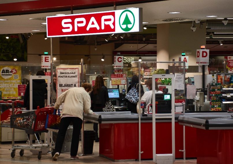 Spar-áruház Budapesten