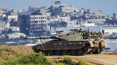 Ισραηλινό άρμα μάχης στην Λωρίδα της Γάζας