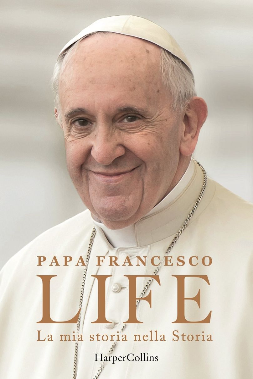 La copertina del libro di Papa Francesco "LIFE. La mia storia nella Storia" in uscita il 19 marzo