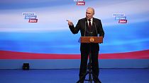 В своём первом выступлении по окончании выборов Путин назвал основными задачи военного плана и по укрепление обороноспособности