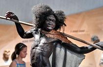 بازسازی انسان Homo erectus در موزه