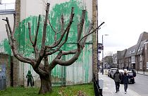 La nuova opera di Banksy apparsa a Londra