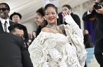 Rihanna attends The MET gala in New York. May 1, 2023.