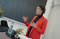 Anne Marie Engtoft Meldgaard, Denmark’s tech ambassador, at their strategy launch on March 14.  