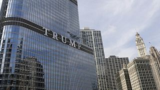 ABD'nin Illınois eyaletinin Chicago kentinde Trump'a ait bir gökdelen 
