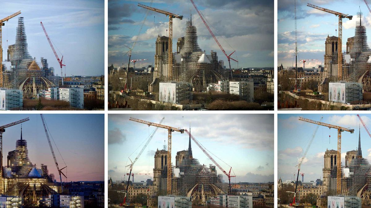 Notre Dame Cathedral could reopen at the end of 2024 as new spire emerges thumbnail