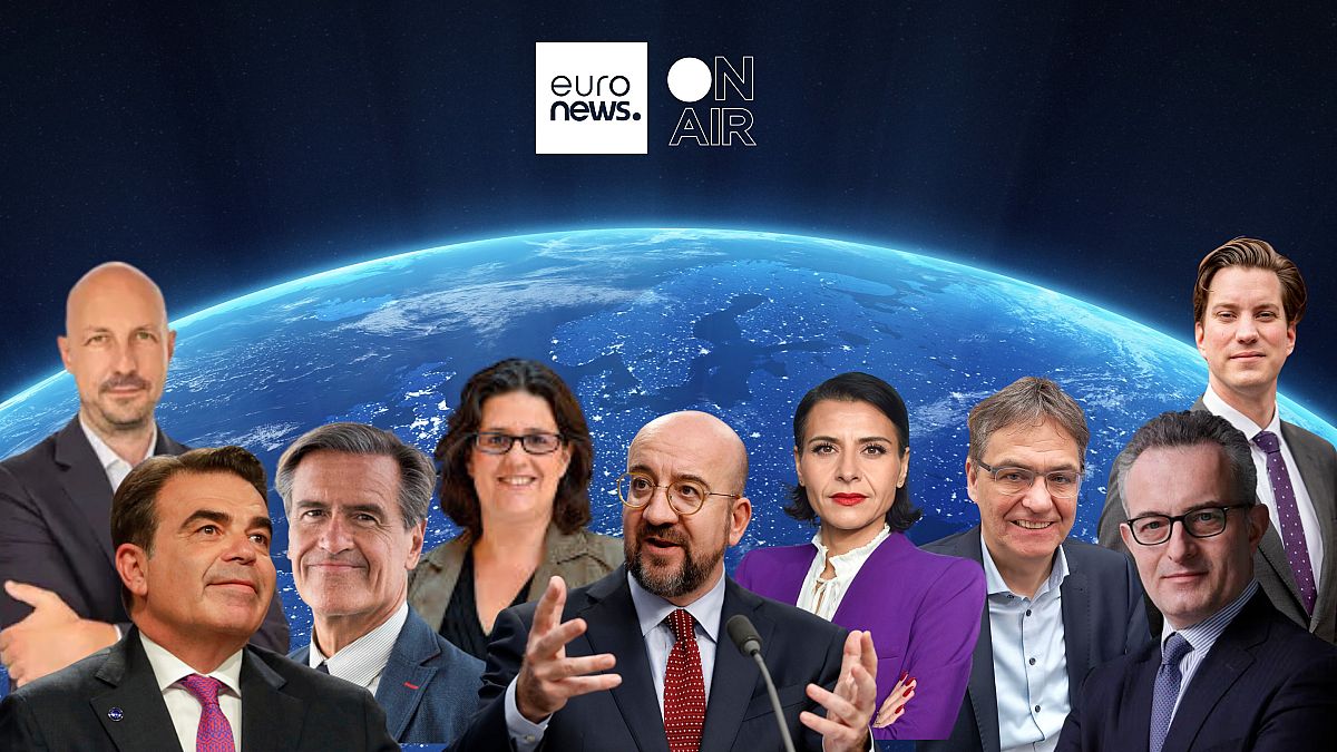 На живо.
    
Euronews разкрива ексклузивни избори в ЕС, интервюира политици в ефир