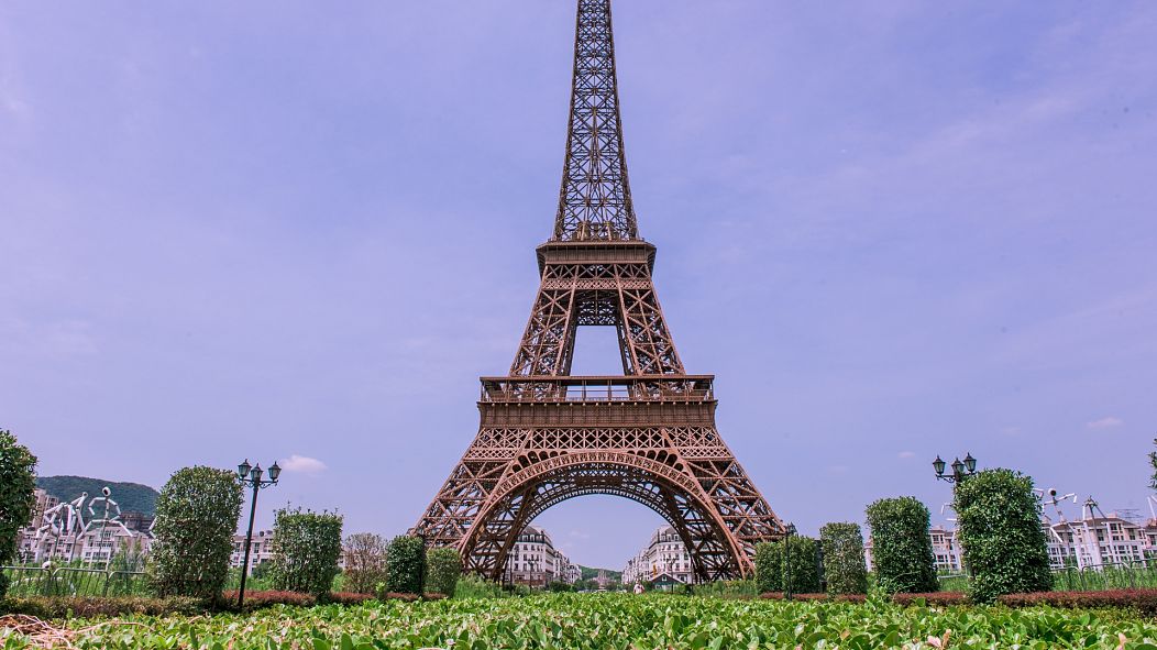 The Eiffel Tower in Tianducheng