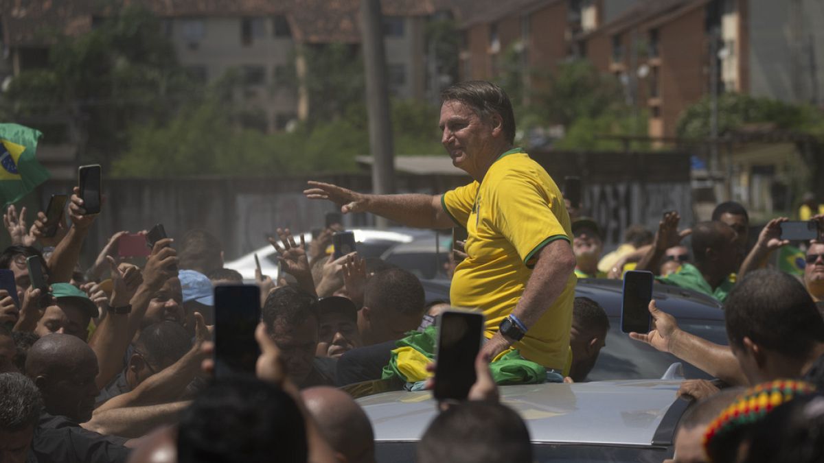 L'ancien président brésilien Jair Bolsonaro 