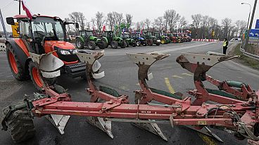 Чещские фермеры присоединились к своим европейским коллегам и вышли на акцию протеста