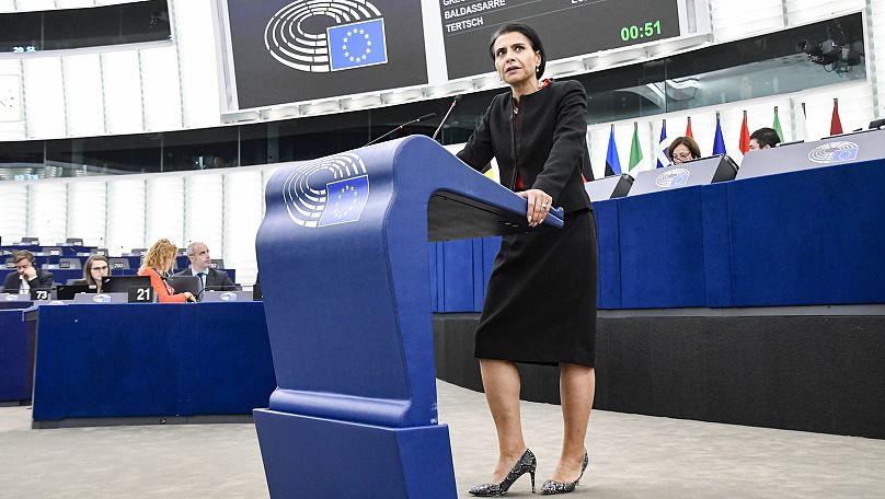 MEP Abir Al-Sahlani delivers award-winning speech in October 2022