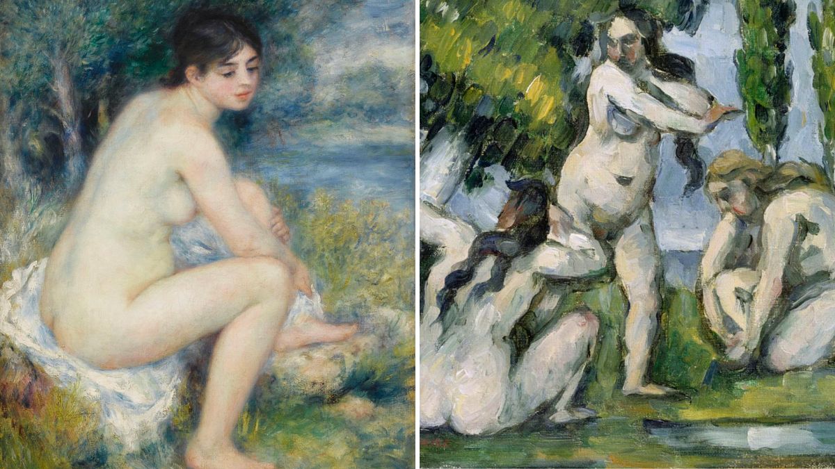 Cézanne vs Renoir: Milan exhibition compares the styles of Impressionist founding fathers thumbnail