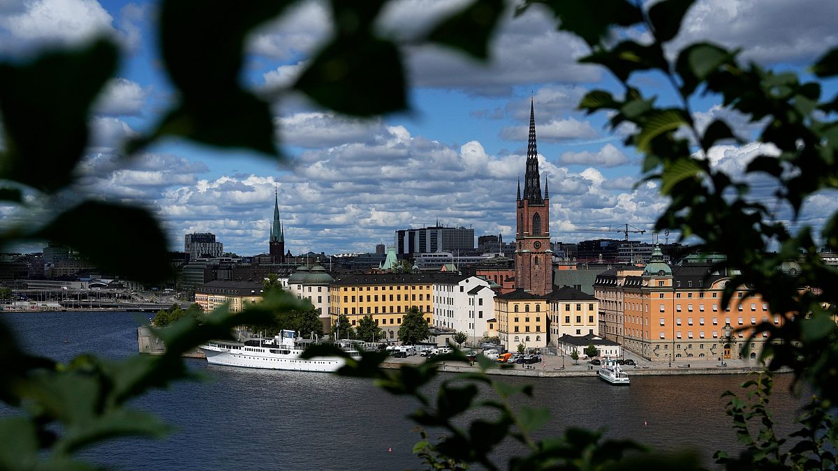 Das Rathaus in Stockholm, Schweden