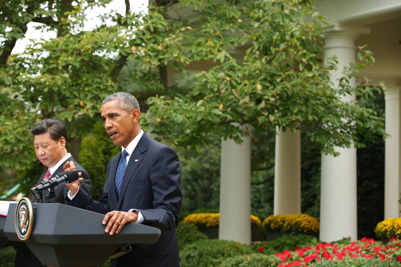Hszi és Obama, 2015 szeptember