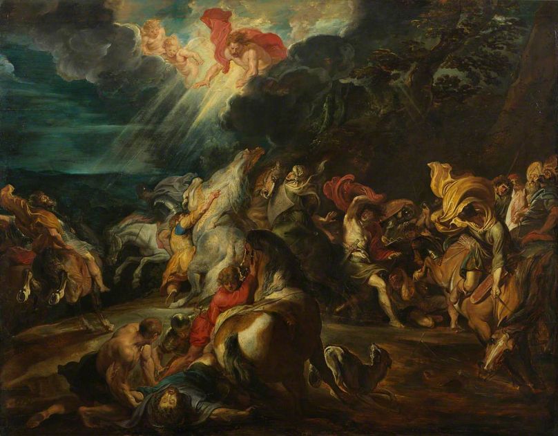 The Conversion of St. Paul by Rubens