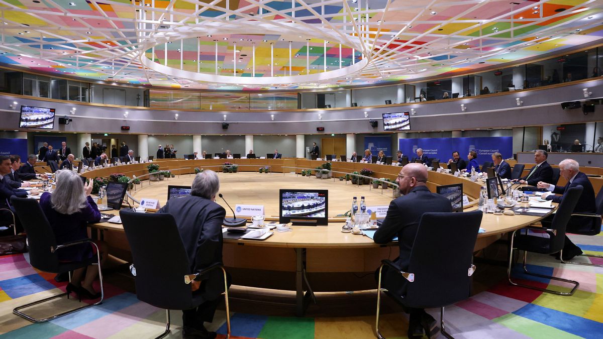 In breakthrough, EU leaders call for eventual Gaza ceasefire for the first time thumbnail