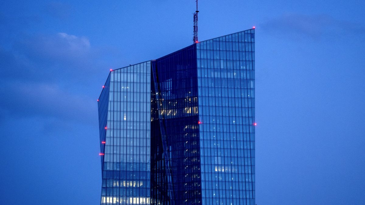 The European Central Bank (ECB) is pictured in Frankfurt, Germany, Tuesday, May 23, 2023. 
