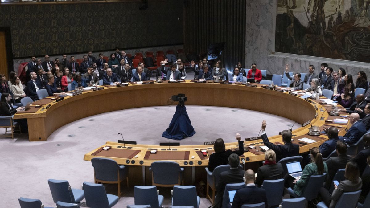 BM Güvenlik Konseyi'nde ABD'nin sunduğu ateşkes karar tasarısı Çin, Rusya ve Cezayir'in veto oylarıyla reddedildi