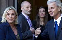 Frankreichs Marine Le Pen und Geert Wilders aus den Niederlanden sind enge politische Verbündete.