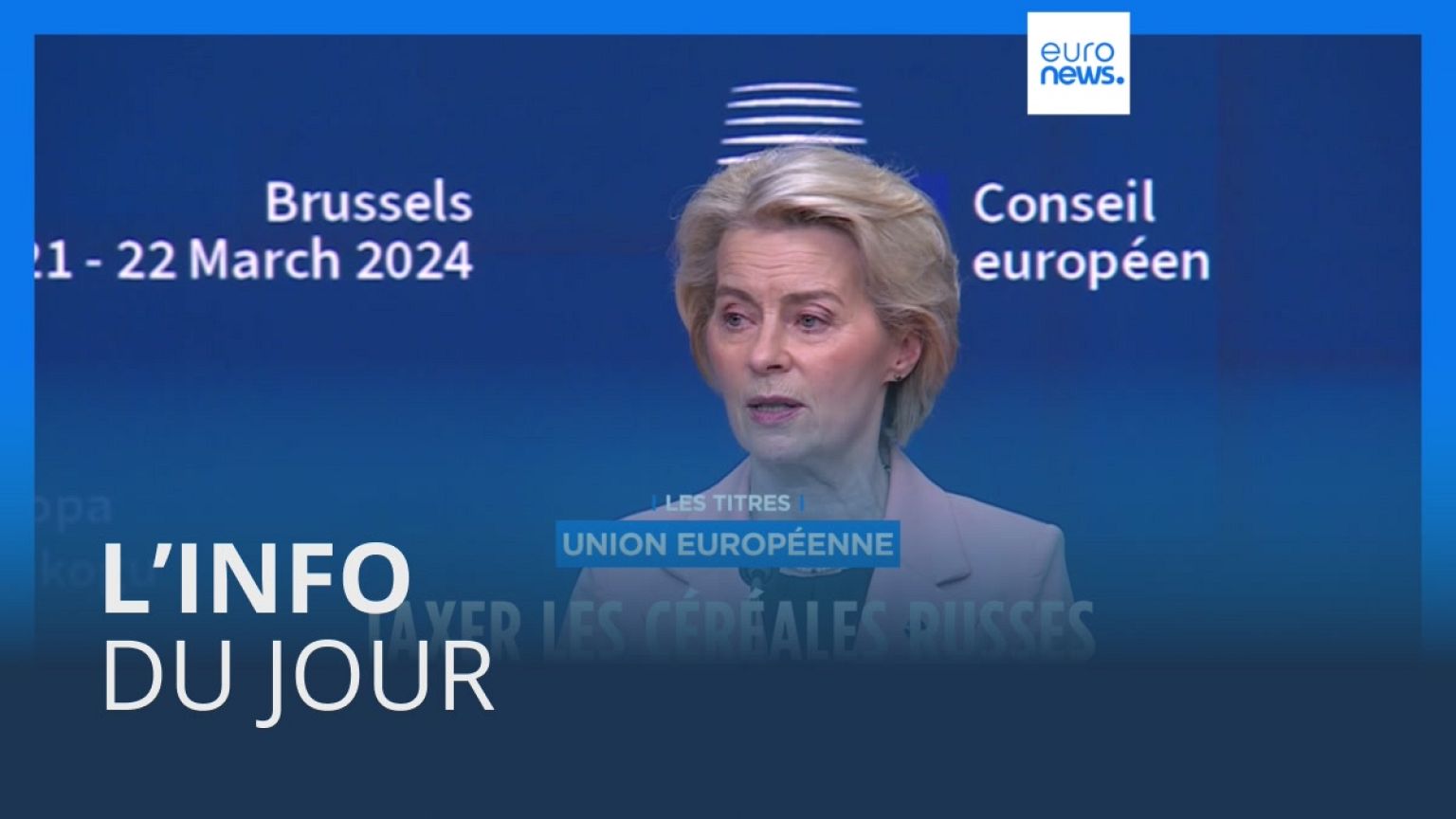 L’info du jour | 22 mars - Soir