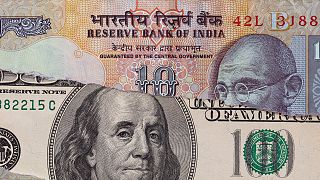 روپیه هند و دلار آمریکا