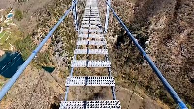 افتتاح پل «تبتی» در اومبریا برای احیای منطقه
