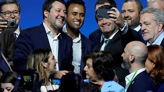 Matteo Salvini à Rome, Italie, samedi 23 mars 2024.