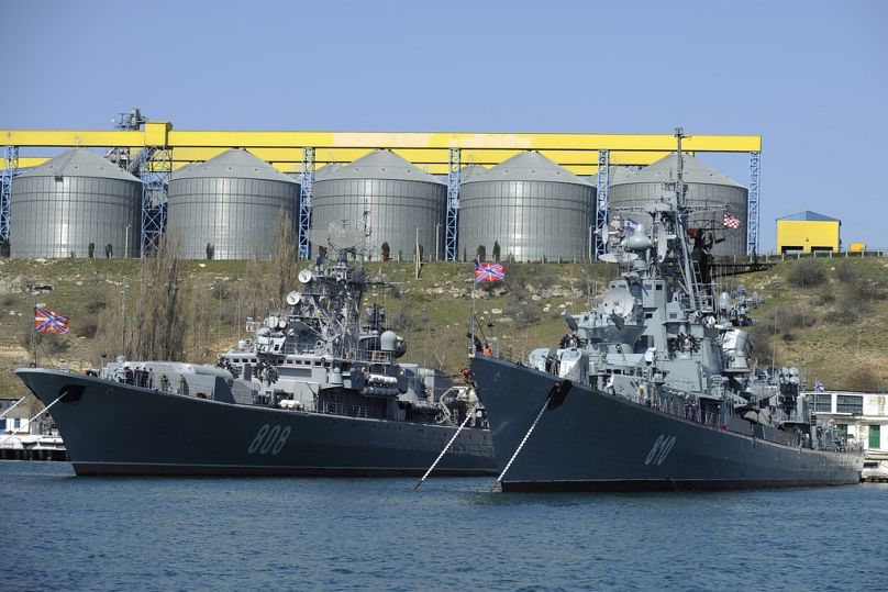 Πολεμικά Πλοία στην Κριμαία