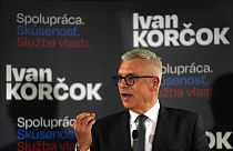 Der frühere Außenminister Ivan Korčok hat die erste Runde der Präsidentschaftswahlen in der Slowakei gewonnen.
