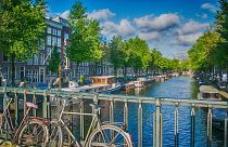 A view of Amsterdam, Netherlands