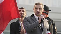  Der polnische Nationalist Robert Bakiewicz strebt einen Austritt seines Landes aus der EU an.