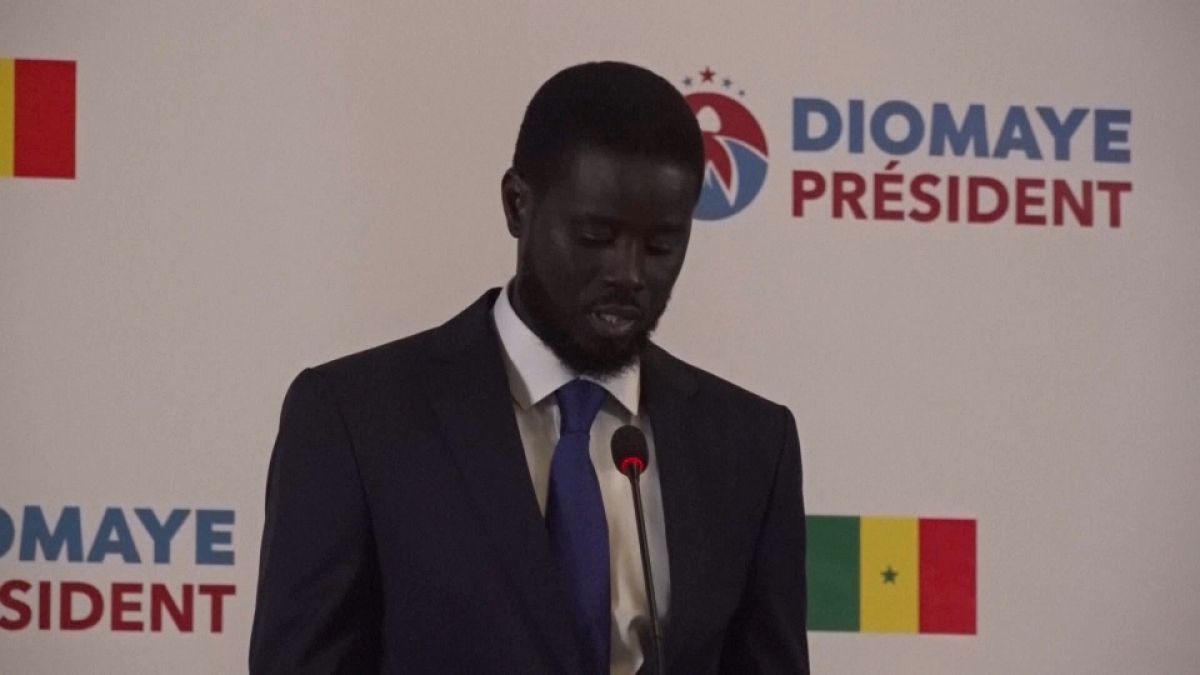 Bassirou Diomaye faye devient le 5ème président du Sénégal