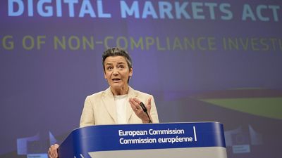 EU Commission Vice President Vestager.