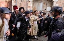Ultra-Orthodox Jewish men
