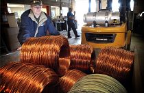 Copper and worker (file photo)