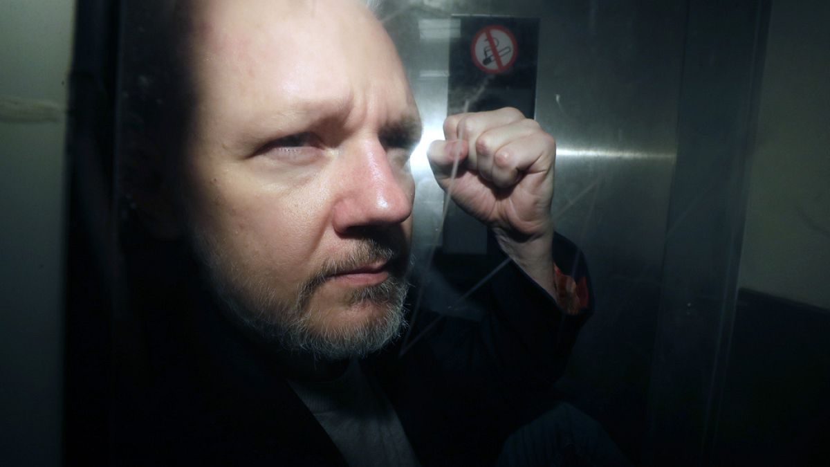 A WikiLeaks alapítója, Julian Assange